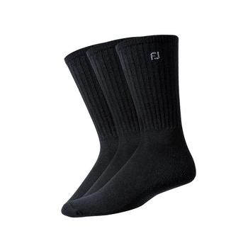 FootJoy Comfort Sof 3 Pair Sock Pack - Black - main image