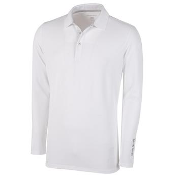 Galvin Green Marwin Long Sleeve Golf Polo Shirt - White - main image