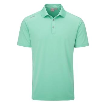 Ping Lindum Golf Polo Shirt 2023 - Aquarius Blue - main image