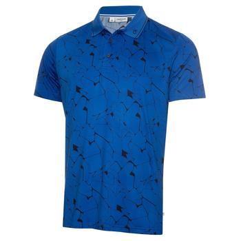 Calvin Klein Sarazen Golf Polo Shirt - Blue - main image