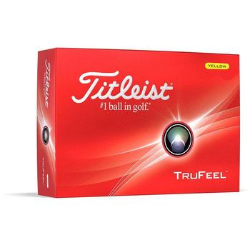 Titleist TruFeel Golf Balls - Yellow - main image