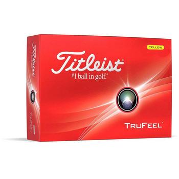 Titleist TruFeel Golf Balls 2024 - Yellow - main image