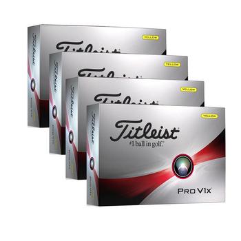 Titleist Pro V1x 4 For 3 Golf Balls Personalised Yellow - 2024 - main image
