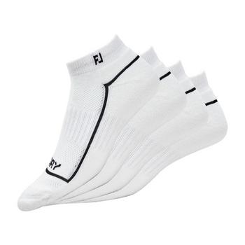 FootJoy ProDry Women's Sportlet Golf Socks 2-Pair Pack - White - main image