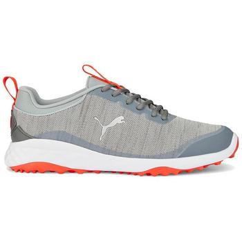 Puma Fusion Pro Golf Shoes - Quarry/Puma Silver - main image