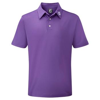 FootJoy Stretch Solid Pique Shirt - Purple - main image