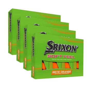 Srixon Soft Feel Bite Golf Balls - Orange (4 FOR 3) - main image