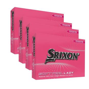 Srixon Soft Feel Ladies Golf Balls - Pink (4 FOR 3) - main image