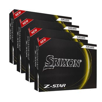 Srixon Z-Star Golf Balls - White (4 FOR 3) - main image