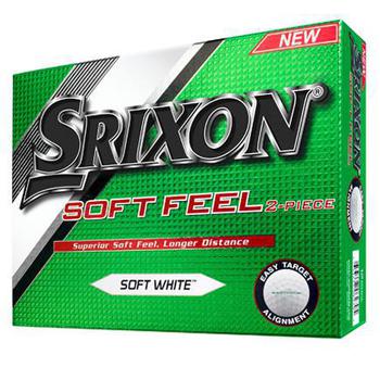 Buy Srixon Soft Feel Pure White Golf Balls at www.golfgeardirect.co.uk