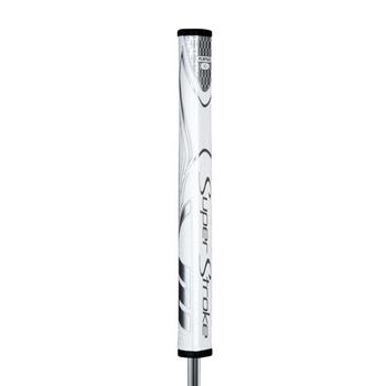 SuperStroke Zenergy Flatso 1.0 Putter Grip - White/Silver - main image