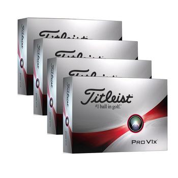 Titleist Pro V1x 4 For 3 Golf Balls Personalised Play Numbers - 2024 - main image