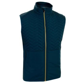 ProQuip Gust Quilted Therma Golf Gilet Blue