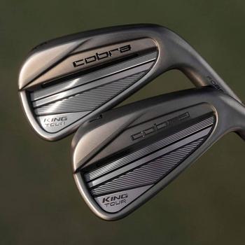 Cobra King Tour Black Golf Irons - Steel - main image