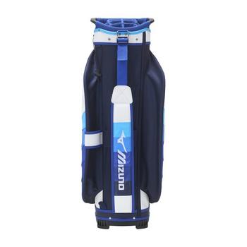 Mizuno Staff Cart Bag - White/Navy/Blue - main image
