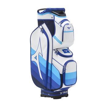 Mizuno Staff Cart Bag - White/Navy/Blue - main image