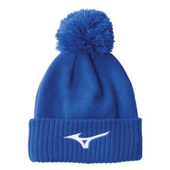 Mizuno Crested Bobble Hat Blue - main image