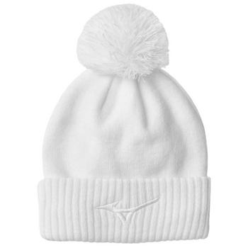 Mizuno Crested Bobble Hat - White - main image