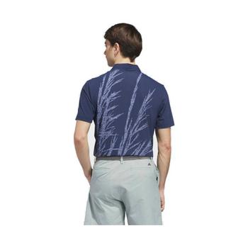 adidas Ultimate365 Tour Cool Feeling Fescue Golf Polo Shirt - Navy - main image