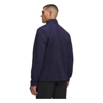 Under Armour UA Drive 1/4 Zip Golf Midlayer - Midnight Navy/Downpour Grey - main image