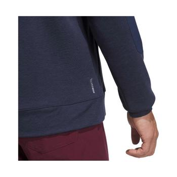 adidas Ultimate365 Course Control Hybrid 1/4 Zip Golf Sweater - Collegiate Navy - main image