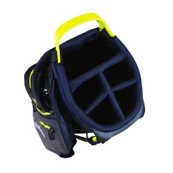 TaylorMade Flextech Waterproof Golf Stand Bag - Navy/Yellow