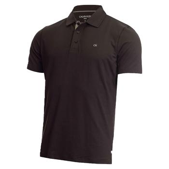 Calvin Klein Newport Golf Polo Shirt - Black  - main image