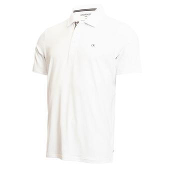 Calvin Klein Newport Golf Polo Shirt - White  - main image