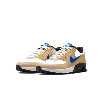 Nike Air Max 90 G Golf Shoes - White/Game Royal/Linen - main image