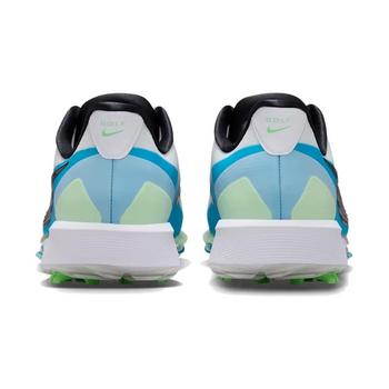 Nike NEXT% Tour 3 Spiked Golf Shoes - White/Black/Light Current Blue - main image