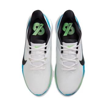 Nike NEXT% Tour 3 Spiked Golf Shoes - White/Black/Light Current Blue - main image