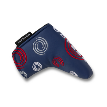 Odyssey Swirl Blade Putter Headcover - Navy - main image