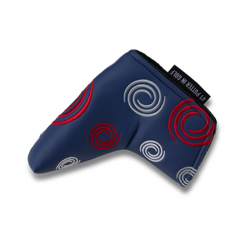Odyssey Swirl Blade Putter Headcover - Navy - main image