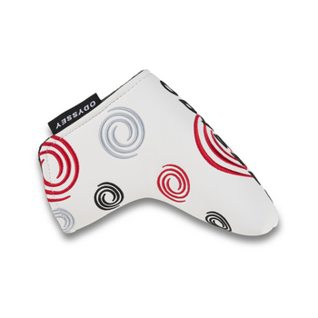 Odyssey Swirl Blade Putter Headcover - White - main image