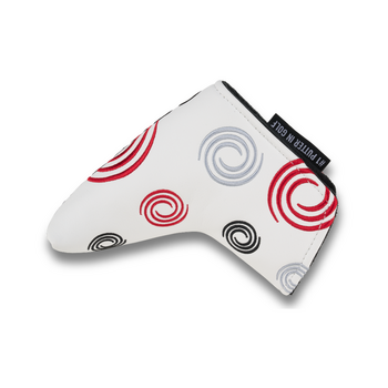 Odyssey Swirl Blade Putter Headcover - White - main image
