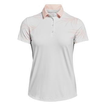Under Armour Womens Iso Chill Short Sleeve Golf Polo Shirt White