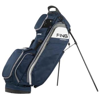 Gold Gear Direct - Ping Hoofer 14 231 Golf Stand Bag - Navy/Grey