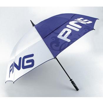 Ping Ladies Double Canopy Golf Umbrella - White / Tropic - main image