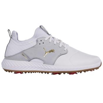 Puma Ignite PWRAdapt Caged Crafted Golf Shoe - White 