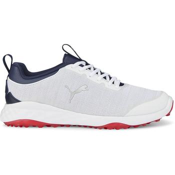 Puma Fusion Pro Golf Shoes - Puma White/Navy - main image