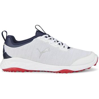 Puma Fusion Pro Golf Shoes - Puma White/Navy
