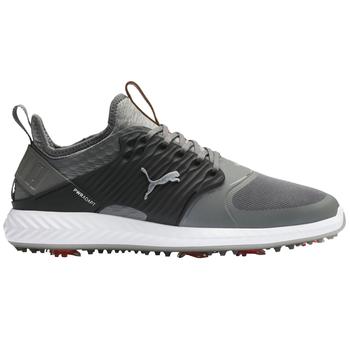 Puma Ignite PWRAdapt Caged Golf Shoe - Quiet Shade/Silver/Black  - main image
