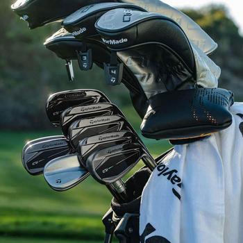 TaylorMade Qi Golf Irons Gunmetal - Steel - main image