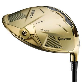 TaylorMade Qi35 Max Designer Series Golf Driver - Gold - main image