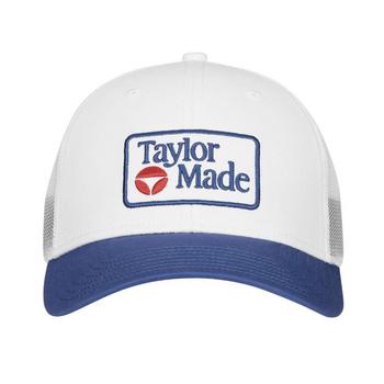 TaylorMade Radar Trucker Golf Hat - White/Navy - main image