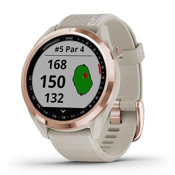 Garmin Approach S42 GPS Golf Watch - Rose Gold/Sand - main image