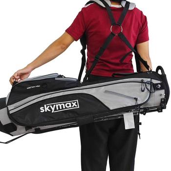 SkyMax Air Ultralight Mini 6" Golf Stand Bag - Silver - main image