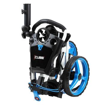 Cube Golf Push Trolley - White/Blue + FREE Gift Pack - main image