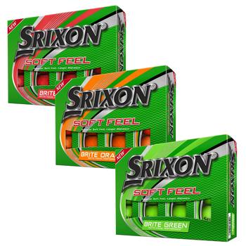 Srixon Soft Feel Brite Golf Balls 