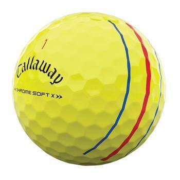 Callaway Chrome Soft X Triple Track Golf Balls - Yellow - main image